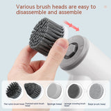 New Electric Cleaning Brush, Electrical Multifunctional Dish Brush