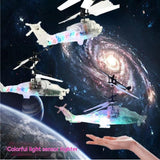 Induction Luminous Transparent Gesture Suspension Helicopter, RC Toy