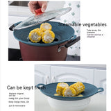 Kitchen Silicone Stockpot Soup, Anti-overflow Pot Cover