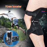 Patella Booster Spring Knee Brace Support for Mountaineering Squat, Sports Knee Pads