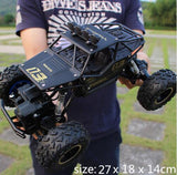 4WD RC Cars, Updated Version 2.4G Radio Control Toys, Buggy High Speed Off-road Truck