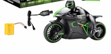 2.4GHz Mini RC Toy Motorcycle with Cool Light, High Speed Remote Control Motorbike Model, Drift Motor Toys for Kids