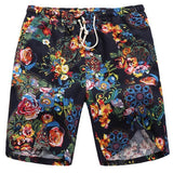 Linen Printed Five-minute Shorts