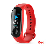 Heart Rate and Blood Pressure, Exercise Meter, Step Information, Push Smart Reminder Color Bracelet