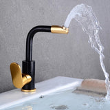 Space Aluminum Faucet, Hot and Cold Bathroom Washbasin Nozzle