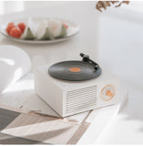 Wireless Mini Portable Retro Phonograph, Bluetooth Speaker