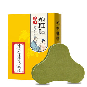 Chinese Moxa Moxibustion Plaster, Neck Pain Relief, Wormwood Sticker, Self Heating Warming Patches