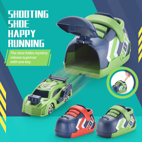 Running Shoes Launcher, Ejection Car, Children's Toy