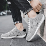 Fashion Skateboard Shoes, Men's Anti-skid Slip-on Flats, Casual Lazy Shoes, Outdoor Breathable Running Sports Sneakers