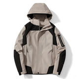 Shell Jacket, Windproof Waterproof, Mountaineering Suit, Cold-proof Warm Cardigan