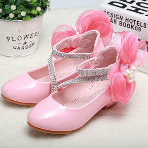 Little High-heeled, Big Kids' Princess Shoes