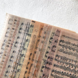 Sulfuric Acid Paper, Music Sheets