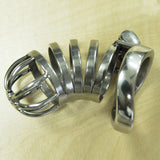 Male Stainless Steel Chastity Lock, Catheter Device