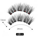 Natural Long Lasting, Magnetic Liquid Eyeliner & Magnetic False Eyelashes & Tweezer