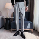 British Style Business Formal Wear Suit Pants for Men