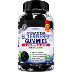 Elderberry Gummies, Organic Immune Booster