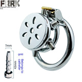 Stainless Steel Female Anti-escape, Flat Chastity Lock, Catherer Device