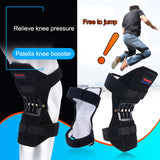 Patella Booster Spring Knee Brace Support for Mountaineering Squat, Sports Knee Pads