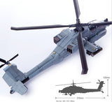 The Amide-12129 1/35 AH-64A, "South Carolina" Assembled Helicopter, Diecast Model