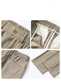 Men's Trendy Solid Color Casual Pants