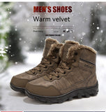 Men's Non-slip, Thickened, Thermal, Travel, Snow Boots