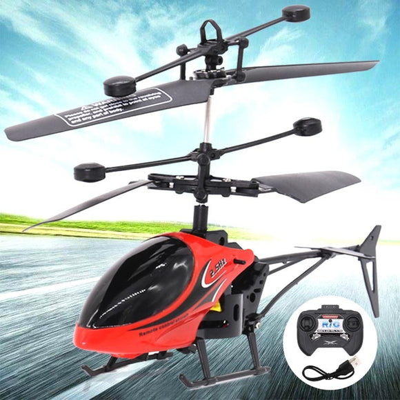 Two-way Remote Control Helicopter with Lights, RC Toy