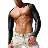 Patent Leather Sleeve, Cosplay Costume for Men