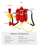 Children's Fire-fighting Plastic Toy, Pull-out High-pressure Backpack Drifting, Creative Jet Water Gun