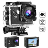 4K to 30FPS Waterproof Outdoor Sports DV Diving Action Camera on Helmet
