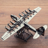 Metal Mechanical Model, Airplane Assembly Miniature