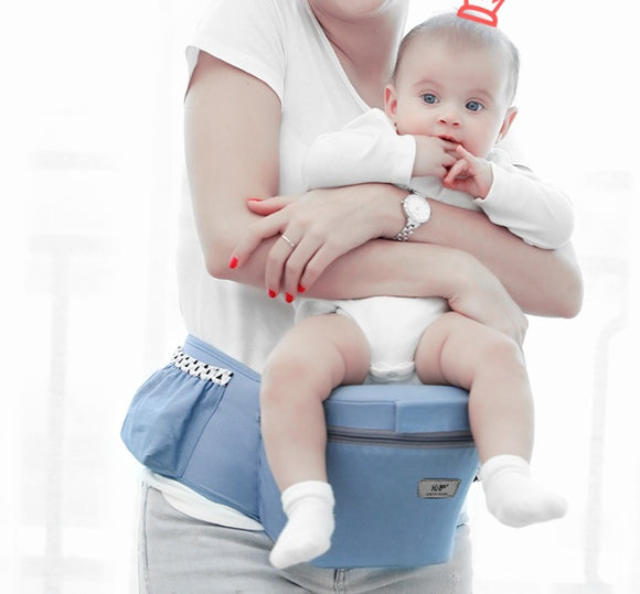 Baby Carrier, Waist Stool Walker with Carry Belt