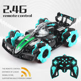 4WD Horizontal Drift Spray Stunt RC Car Toy