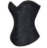 Punk PU Corset Leather Halter