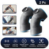 Heating Knee Electric Shoulder Vibrating Massage Pad for Physiotherapy, Leg Arthritis Elbow Joint Pain Relief Therapy