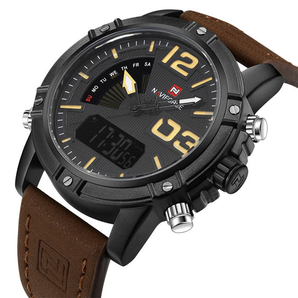 Double Movement, Waterproof Electronic Watch