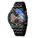 Men's Multifunction Stainless Steel, Quartz Sportswatch