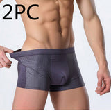 Ice Silk Men's Underwear, Mesh Boxers