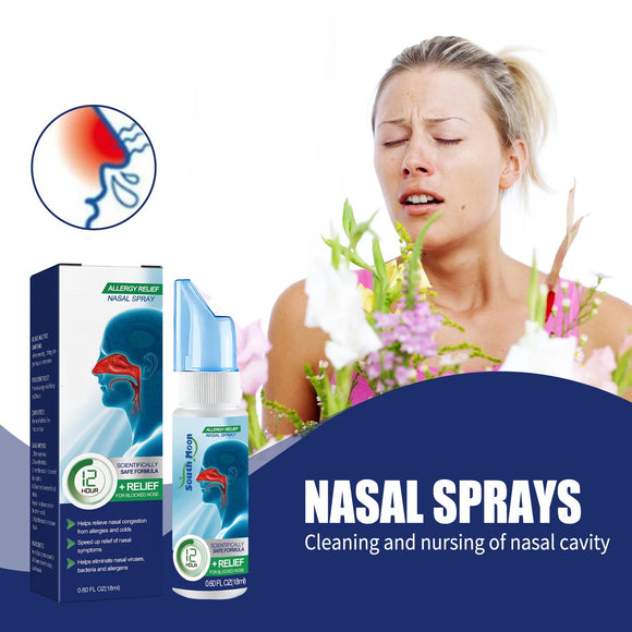 Nasal Itching, Nasal Congestion, Runny Nose Cleaning, Comfort Ventilation Spray (Pack of 2)