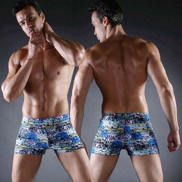 Men's Boxers, Printed Swim Shorts