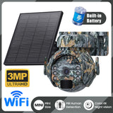 Outdoor Camouflage Animal Detection, Solar Camera for Farms