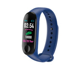 Heart Rate and Blood Pressure, Exercise Meter, Step Information, Push Smart Reminder Color Bracelet