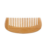 Natural Bamboo Wooden Massage Scalp Anti-static Men's Comb, 12x5.2cm Women's Hair Styling Tool, Head Meridian Massage Comb