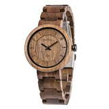 Bamboo Wood Watch, Ladies' Quartz Analog Band