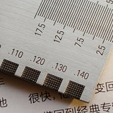 Multifunctional Guitar Height Measuring Ruler