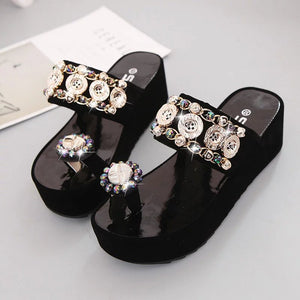 Rhinestone Fashion, Women's Shoes, Platform Sandals