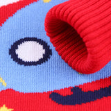 Double Cartoon Jacquard Helicopter Boy Sweater