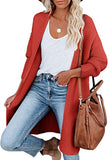 New Medium Long Knitting Cardigan Sweater, Casual Oversized and Loose