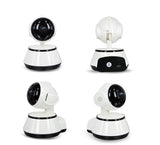 Wireless Surveillance Camera with Card Reader, 1 Million Pixels Wide-angle Panorama, Wifi Home Phone Connectivity Device