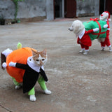 Halloveen Pumpkin Clothes for Pets