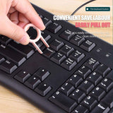 Multifunctional Bluetooth Headset Cleaning Pen Set, Keyboard Cleaner Cleaning Tools, Keycap Puller Kit